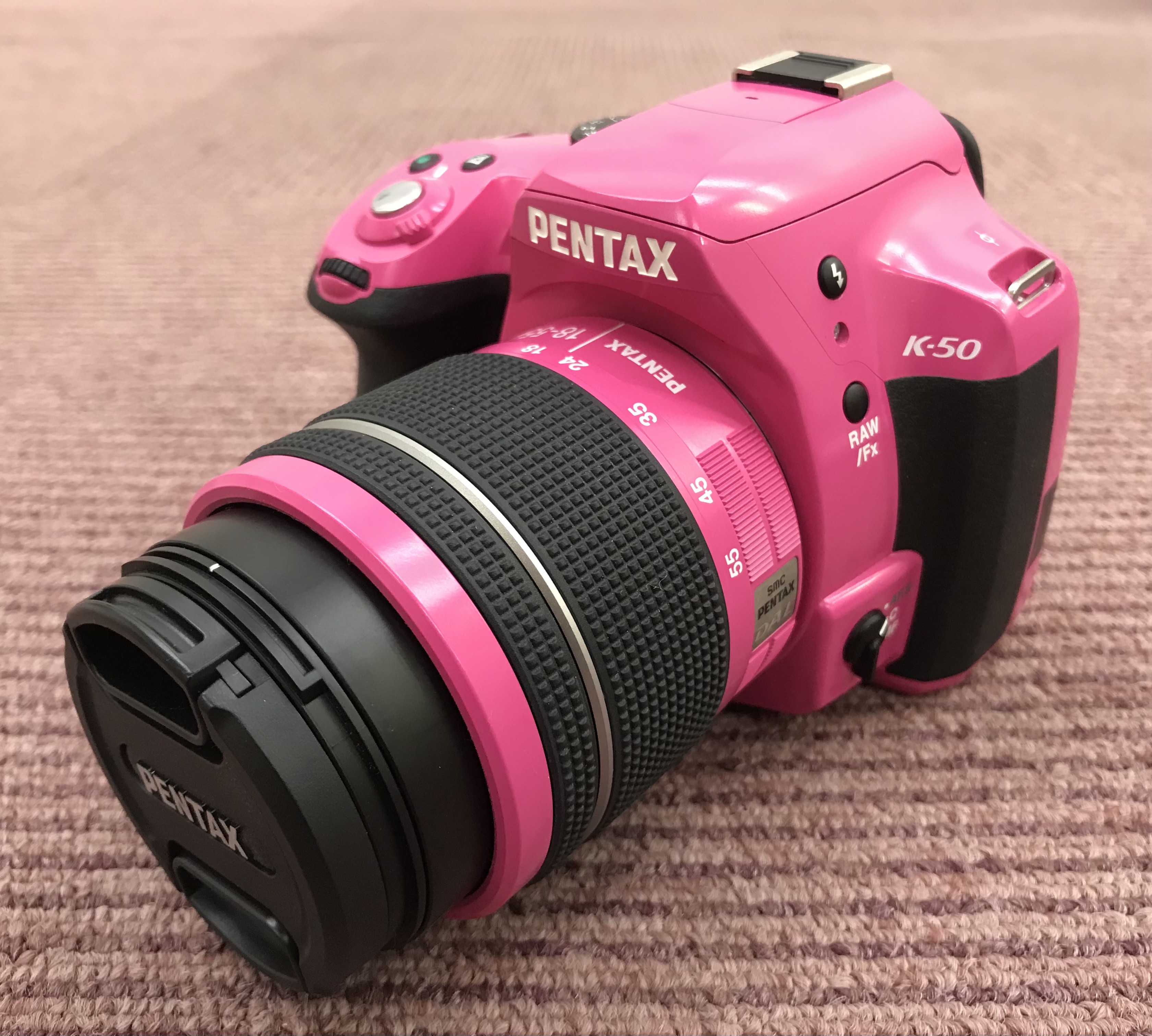 Wi-FiSDカード付き Pentax カメラ K-x PINK 美品 国内最安値！ icqn.de