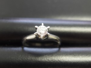 ダイヤモンドプラチナリング　0.27ｃｔ