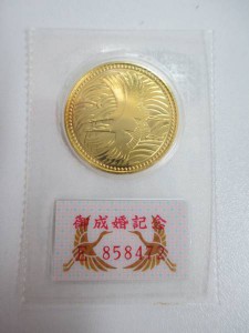 10万円金貨をお買取りしました。　大吉　泉北クロスモール店