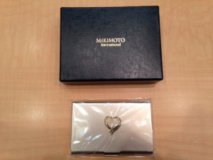 MIKIMOTO　カードケース