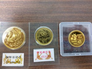 金貨をお買取りしました。　大吉　砂町銀座店