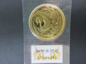 御即位10万円金貨