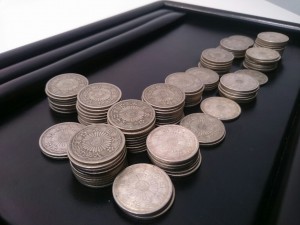 【古銭】小型50銭銀貨　お買取しました。　大吉岩出店