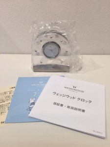 ウェッジウッドの時計を買取させて頂きました、大吉岩出店です。