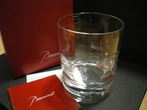 Baccarat バカラ ロックグラス 中古美品②