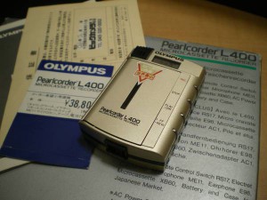 OLYMPUS Perlcorder L400 マイクロカセット