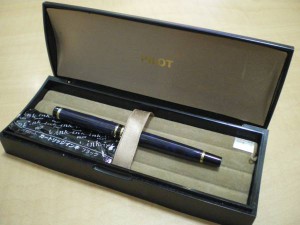 PILOT 万年筆 K14ペン先 ネイビー色