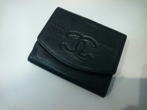 CHANEL　二つ折り財布　お買取しました。大吉岩出店　