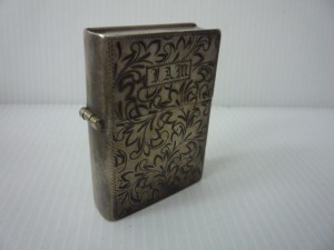 Zippo ジッポー スターリング 純銀ブック型