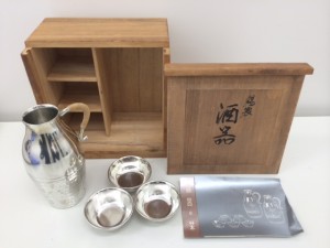 錫製の茶器をお買取りしました。八幡市の大吉フレンドマート八幡一ノ坪店