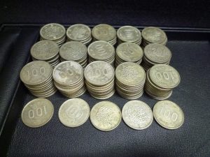 古銭/100円銀貨をお買取り！大吉リーベル王寺店です！！