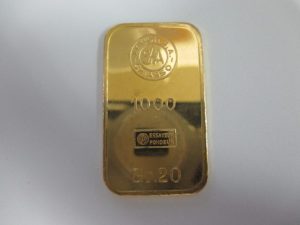 24金インゴットお買取りしました！大吉久留米店です