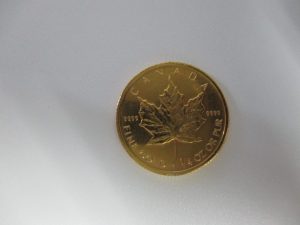 メイプルリーフ金貨1/4オンスお買取りしました！大吉久留米店です