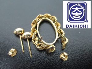 三木市のお客様から金のアクセサリーを買取しました、大吉です