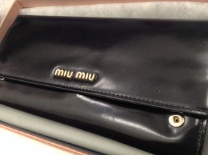 miu miuの長財布買取ました！中古も大歓迎、売るなら大吉フレンドマート八幡一ノ坪店！