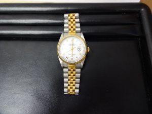 買取専門店 大吉 JR八尾店 3周年記念に買取した ロレックス、ROLEX（デイトジャスト）です。