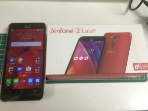 SIMフリースマートフォン　ASUS　Zenfone2 Laser