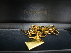 TIFFANY金ブレス買取箕面北摂