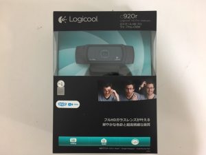 鈴鹿市のお客様からWebカメラをお買取りしました。　地域No.1高価買取宣言中！大吉 イオンタウン鈴鹿店です。