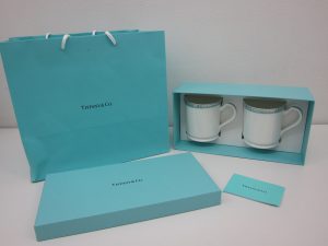 ブランド食器　TIFFANY　マグカップをお買取り！大吉久留米店です！