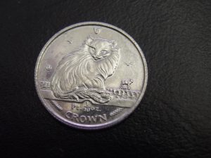 マン島キャットコイン プラチナ貨 1/10oz