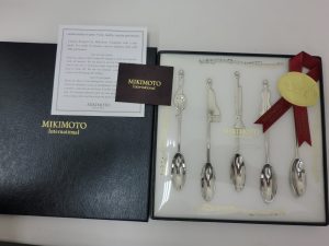 MIKIMOTO（真珠付き楽器ティースプーン）お買取りしました！桑名市の大吉サンシパーク桑名店です！