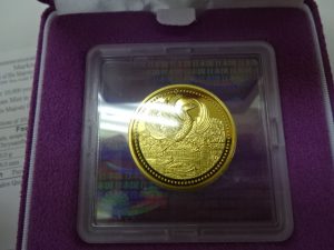 大吉調布店で買取した 金貨