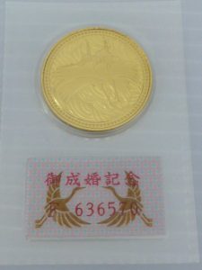 記念硬貨（金貨）のお買取りを致しました。買取専門店大吉　延岡店（宮崎県）です。