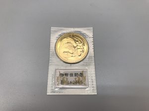 「大吉　春日井バロー高蔵寺店」で金貨をお買取りしました！