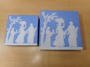 Wedgwood・ウエッジウッド　オクタゴナルディッシュ　ワイルドストロベリー　