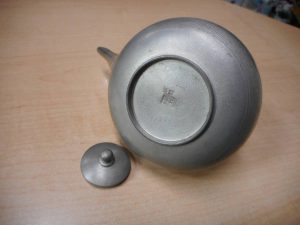 本錫製　錫瓶　お銚子　酒器　茶器　730ｇ　古道具　