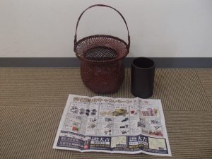 籃胎漆器のかごのお買取は姶良市の大吉タイヨー西加治木店です。