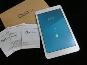 大吉鶴見店は京セラQua tab(キュアタブ)をお買取り致しました。