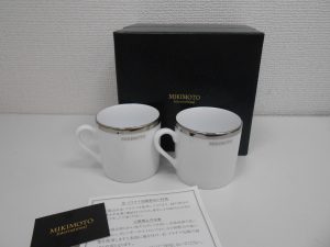 食器（MIKIMOTO）マグカップのお買取りを致しました。大吉サンシパーク桑名店です。