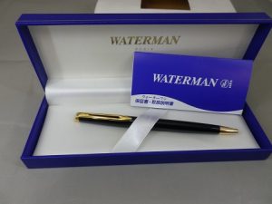 WATERMAN ウォーターマン ボールペン をお買取りさせていただきましたのでご紹介です。