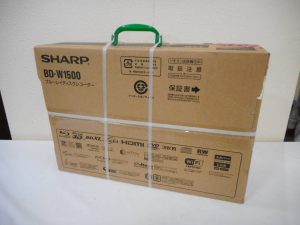 SHARP・シャープ　AQUOSブルーレイレコーダー　BD-W1500 1TB