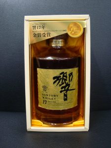 大吉大船店は響17年のゴールドラベルをお買取いたしました。国産ウイスキー買取強化中です！