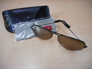 米国製B＆L ボシュロム　Ray-Banレイバン　サングラス　L1633 ブラックメタル 美品ケース入り