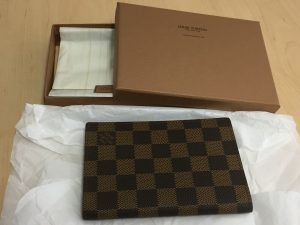 LV ルイヴィトン Louis Vuitton ダミエ パスポートケース クーヴェルテュール・パスポール　N60189 MI0998