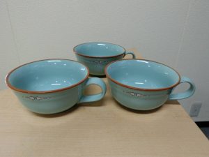 Noritake STONE WARE BOULDER RIDGE ノリタケ・カップ　3客　