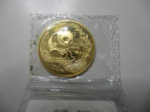 大吉 武蔵小金井店 金貨 パンダ金貨の画像です。