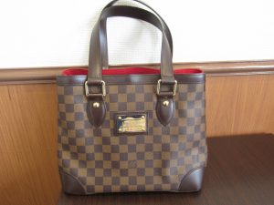 ルイ・ヴィトン【LOUIS VUITTON】ダミエ ハンドバッグ ハムステッドPM