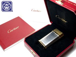 大吉 秦野 Cartier ライター サントス