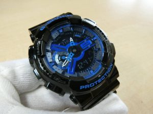 CASIO G-SHOCK GA-110LPA-1AJF デジアナ・ブルー　