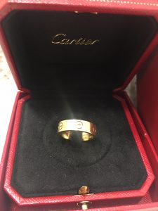 Cartier　ラブリング