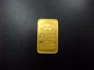 買取専門店大吉 桶川マイン 店 純金 10ｇ インゴット お買取りしました。