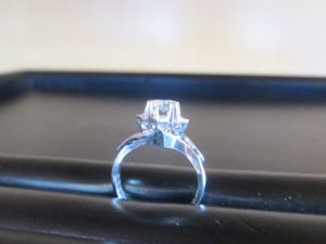 ダイヤ0.22ct Pt900リング