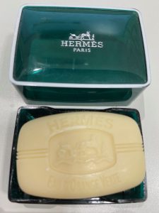 HERMES　エルメス　石鹸　ケース付