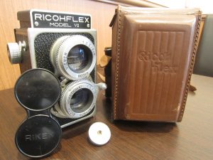 リコーフレックス　中判フィルム　二眼カメラ　RICOHFLEX　MODEL　Ⅶ 付属品有