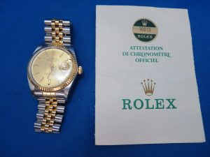 本日はＲＯＬＥＸデイトジャストをお買取りさせて頂きました。